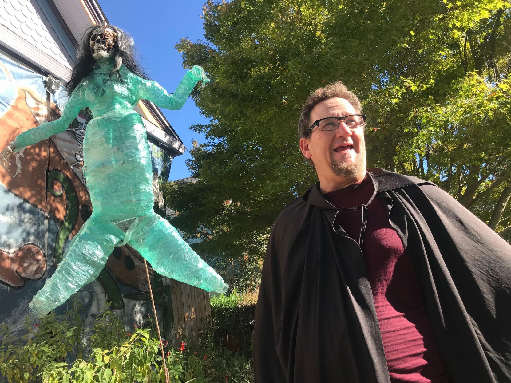 Napa Halloween Yard Display